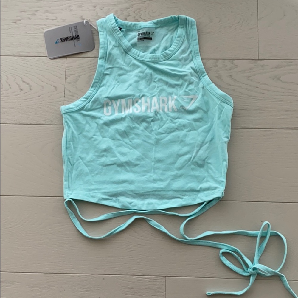 Gymshark Ribbon Crop Top, XS